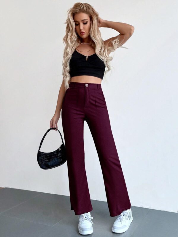 Women’s Korean Pants – Lycra Fabric, Multiple Colours