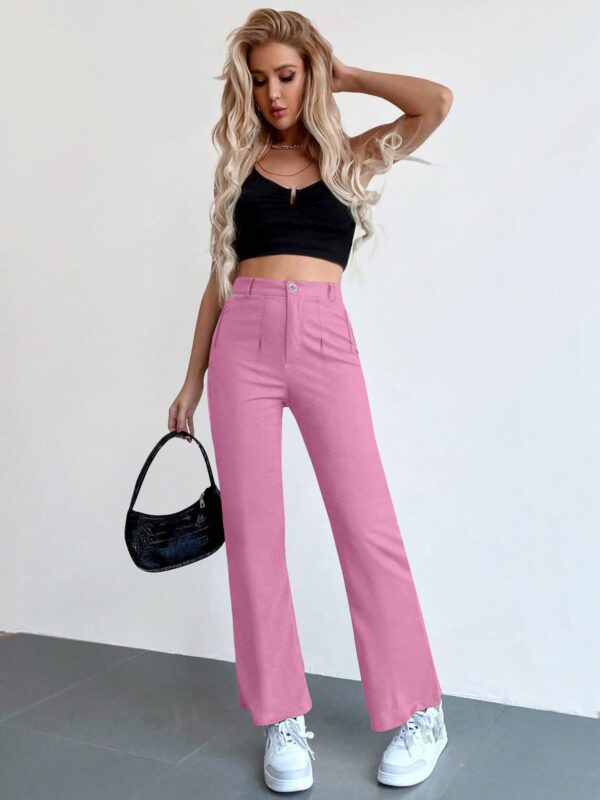 Women’s Korean Pants – Lycra Fabric, Multiple Colours - Image 3