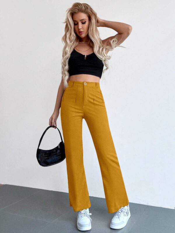 Women’s Korean Pants – Lycra Fabric, Multiple Colours - Image 2