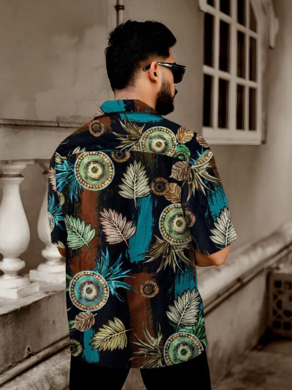 Men’s Digital Print Heavy Popcorn Shirts – Showroom Quality - Image 2