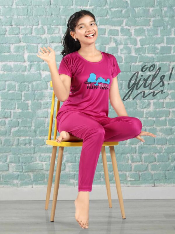 Kids Night Suit Collection – Lycra Digital Print – Setwise Stock - Image 3